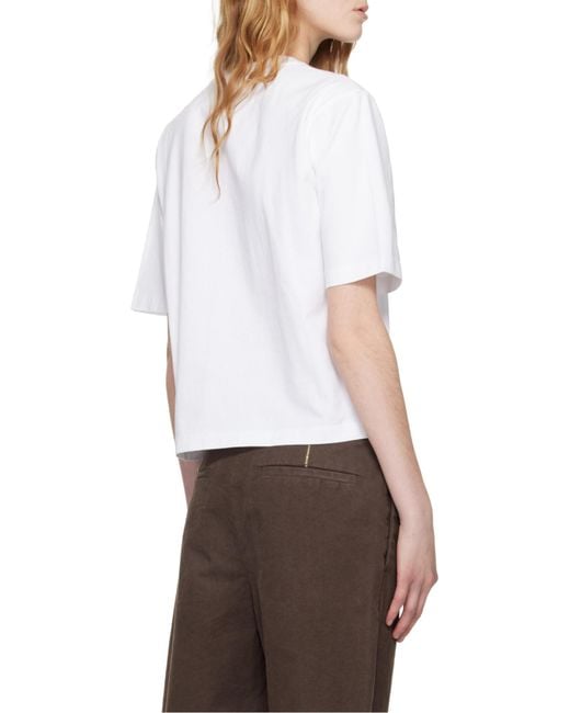 Off-White c/o Virgil Abloh White Made On Earth Designed On A Plane T-Shirt