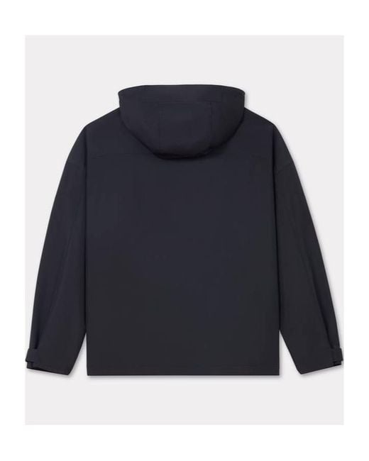 KENZO Blue Boke Flower 2.0 Hooded Jacket for men