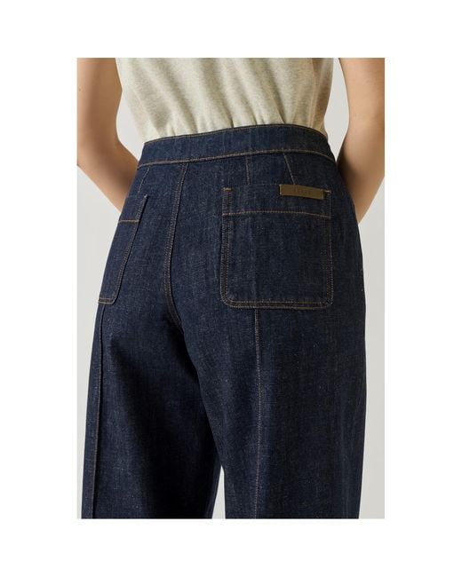 Soeur Blue Patch Pocket Jeans