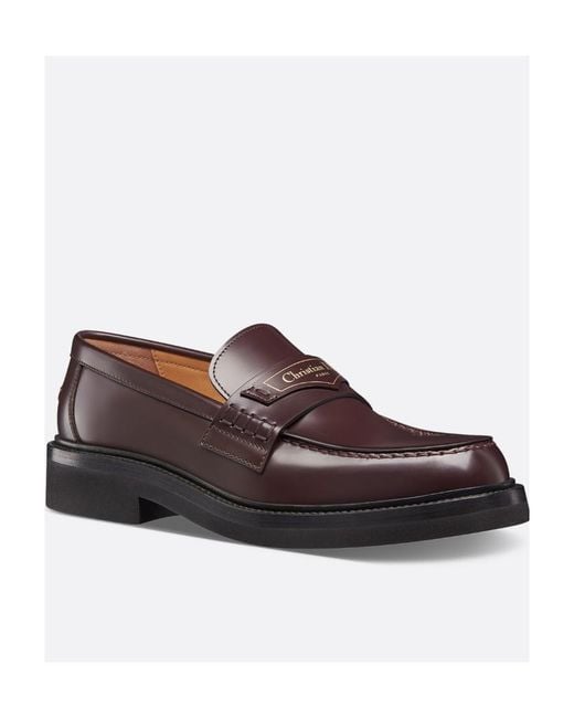 Dior Brown Boy Loafer