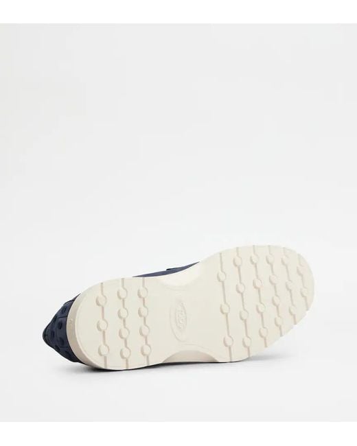 Tod's Blue Leather Loafers for men