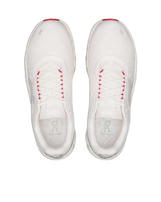 On Shoes Gray Cloudmonster Logo Sneakers for men