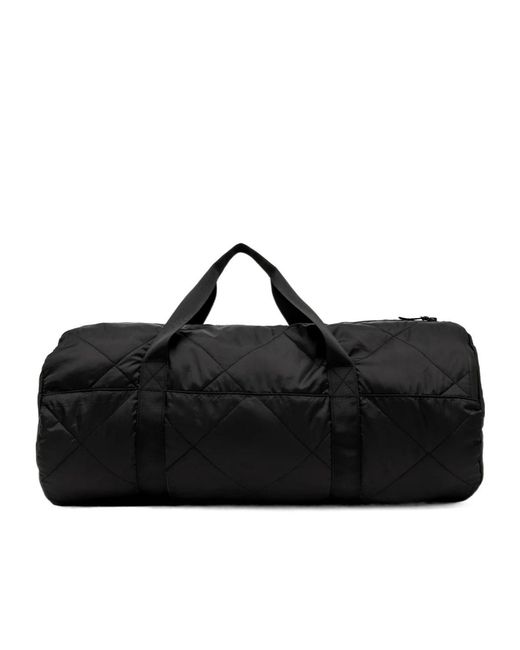 Autry Black Heritage Quilted Holdall Bag for men