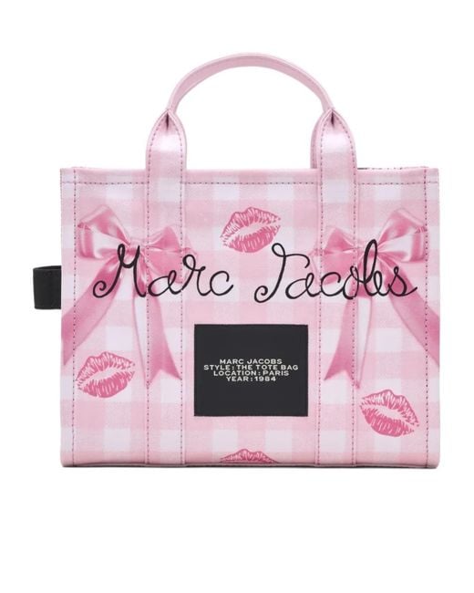 Marc Jacobs Pink Printed Handbag