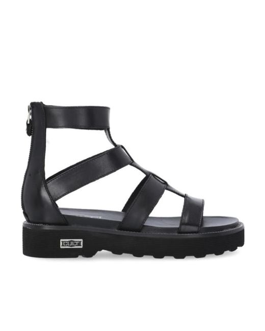 Cult Gaia Black Cult Ziggy Sandals