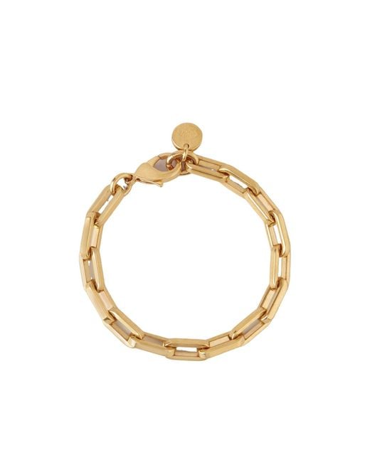 Mulberry Metallic Softie Chain-Link Bracelet