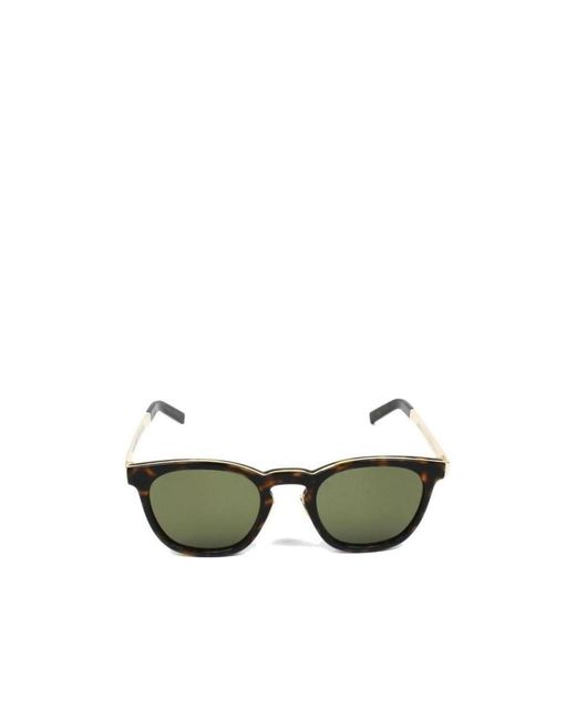 Saint Laurent Green Square Sunglasses