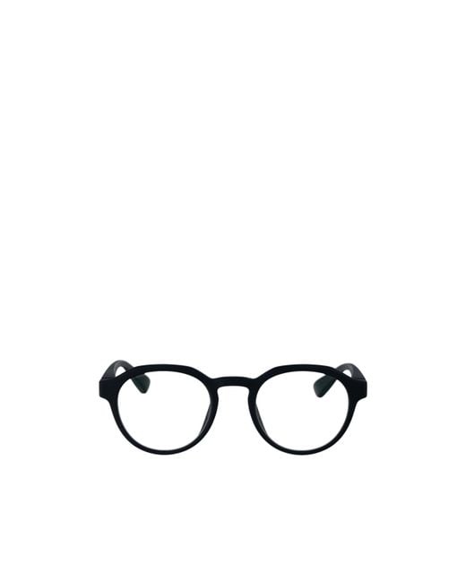 Mykita White Round Frame Glasses for men