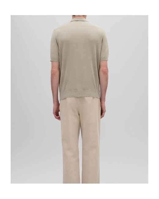 Aspesi White Cotton Polo Shirt for men
