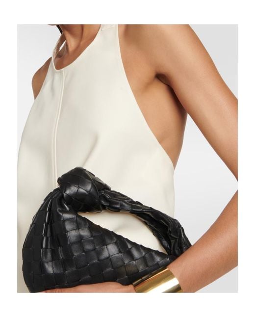 Wardrobe NYC White Halter Neck Top