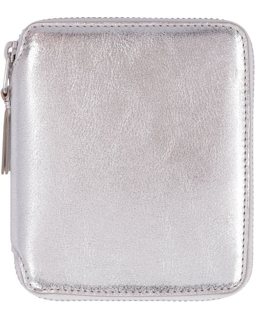Comme des Garçons Gray Comme Des Garçons Wallet Classic Zip-Around Wallet