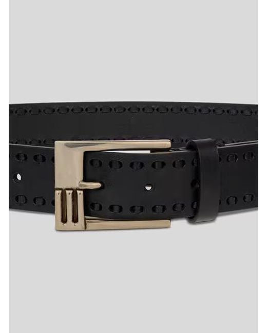 Etro White Leather Belt for men