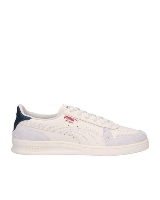 PUMA Pink Indoor Logo Printed Sneakers for men
