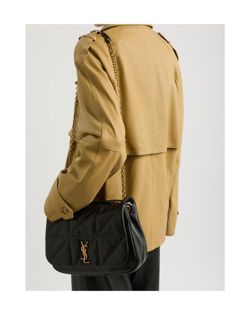 Saint Laurent Black Jamie 4.3 Medium Leather Shoulder Bag