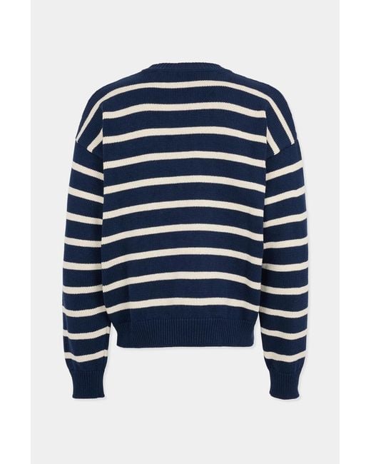DSquared² Blue Round-Neck Knitwear