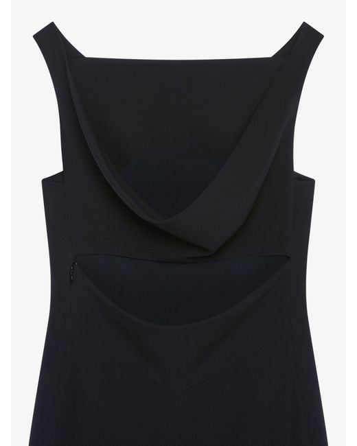 Givenchy Black Sleeveless Mini Dress