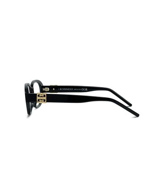 Givenchy White Eyewear Oval-Frame Glasses