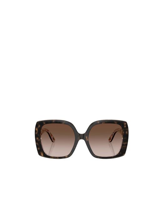 Dolce & Gabbana Multicolor Eyewear Square Frame Sunglasses