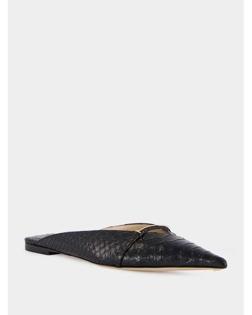 Tom Ford Black Julianne Pointed Toe Mules