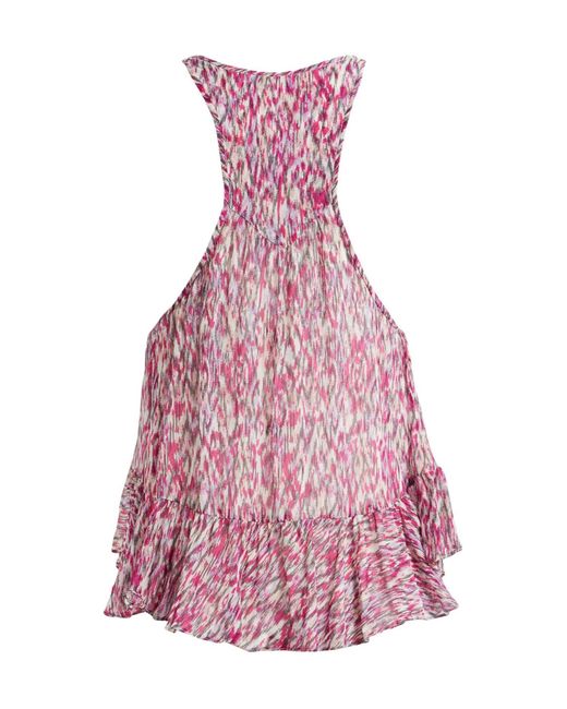 Isabel Marant Red Printed Crew Neck Vest