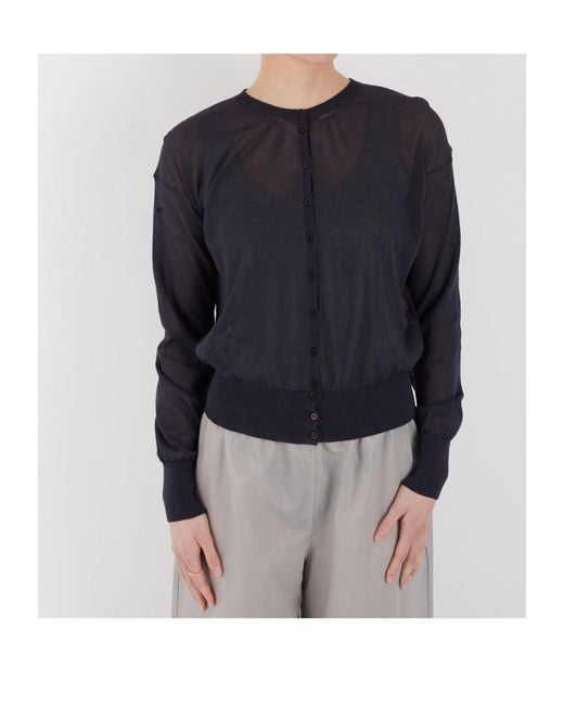 Paloma Wool Blue Long-Sleeved Cardigan