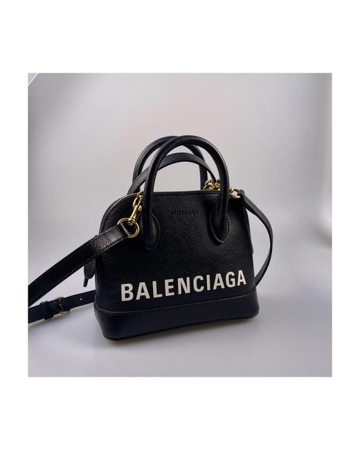 Balenciaga Black Borsetta Ville Xxs Da Donna