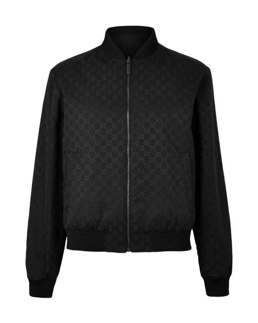 Gucci Black Solid Color Jacket for men