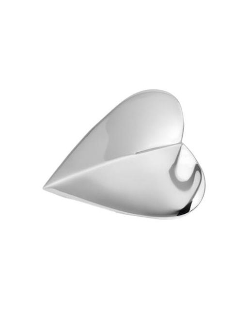 Alaïa White Alaïa Le Coeur Mini Torn Earrings