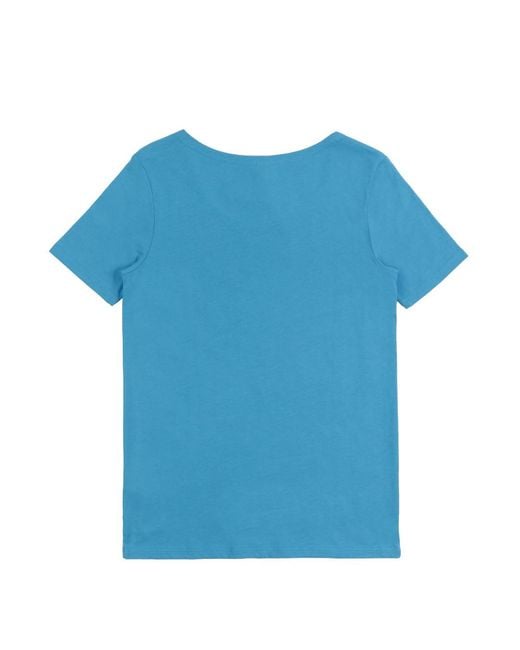 Moschino Blue Logo T-Shirt
