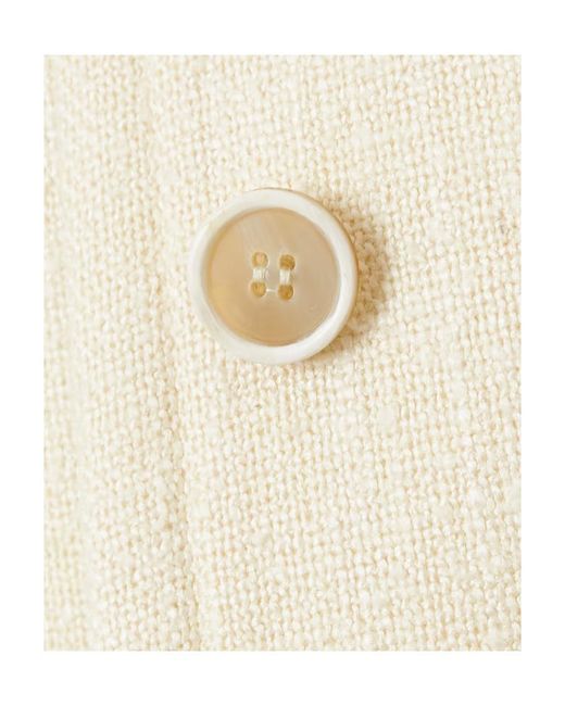 Chloé White Lapel Windbreaker