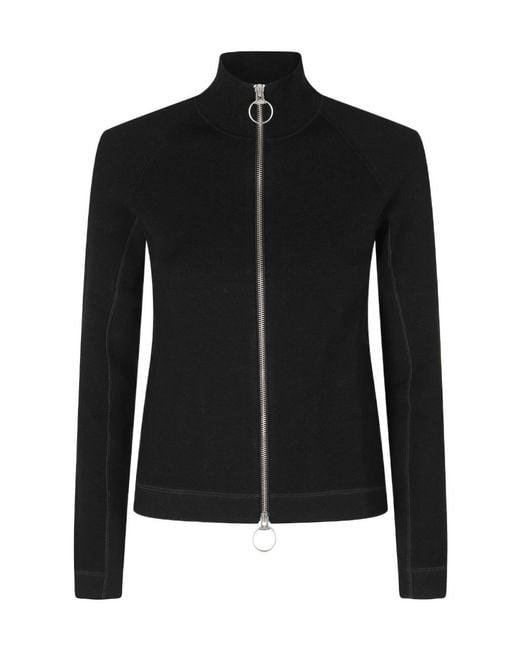 Ports 1961 Black High-Neck Cardigan