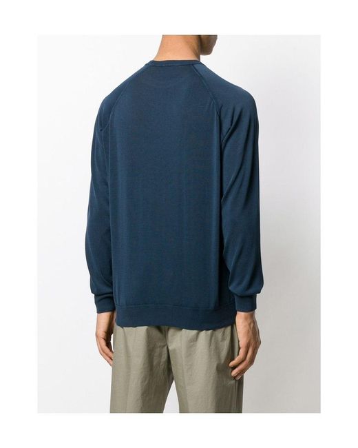Drumohr Blue Sweater for men