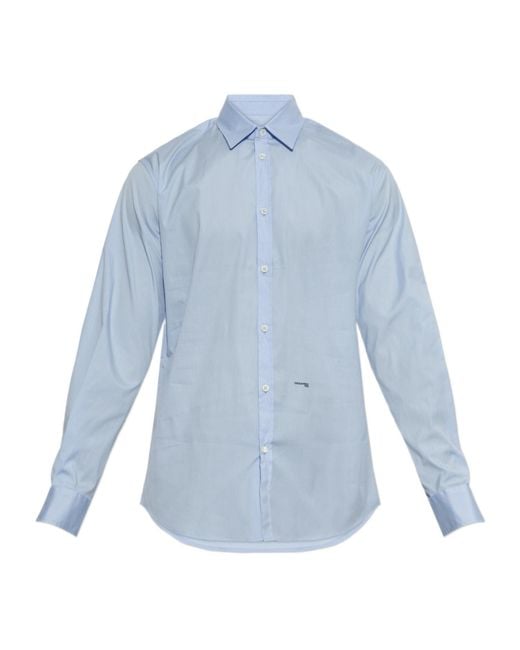 DSquared² Blue Relax Dan Shirt for men