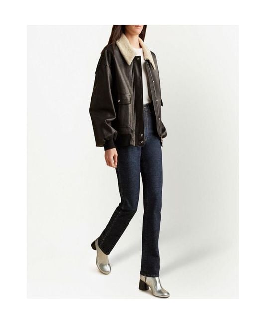Khaite Black The Shellar Long Sleeved Jacket
