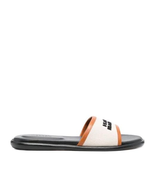 Isabel Marant Brown Open-Toe Sandals