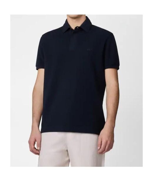 Tod's Blue Cotton Polo Shirt for men