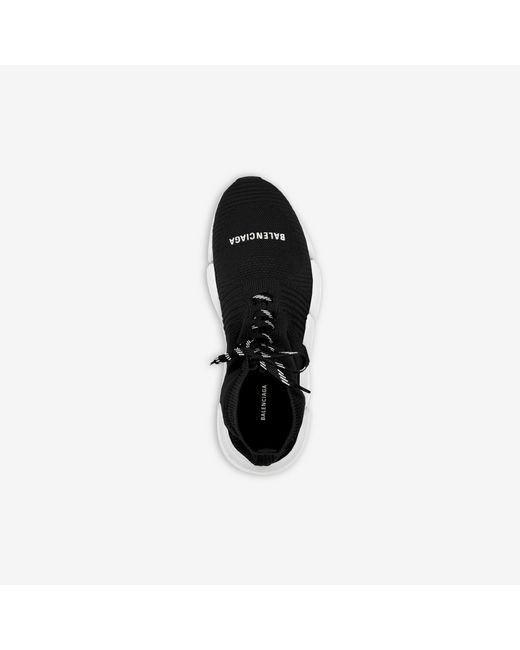 Balenciaga Black Speed 2.0 Lace-Up Sneakers for men