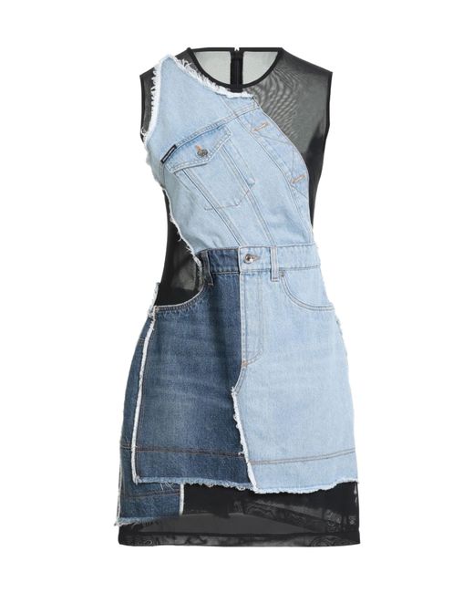Dolce & Gabbana Blue Colored Denim Cami Dress