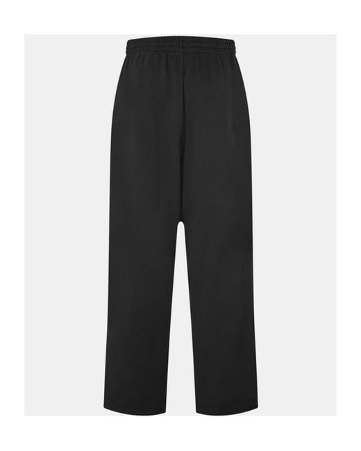 Balenciaga Black Logo Track Pants for men