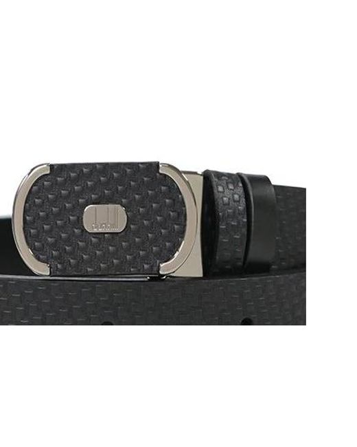 Dunhill Black Logo Belt for men