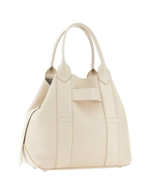 Hogan Natural Script Medium Shopping Bag