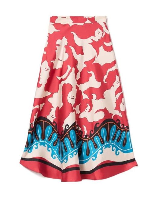 LaDoubleJ Red Lungomare Skirt