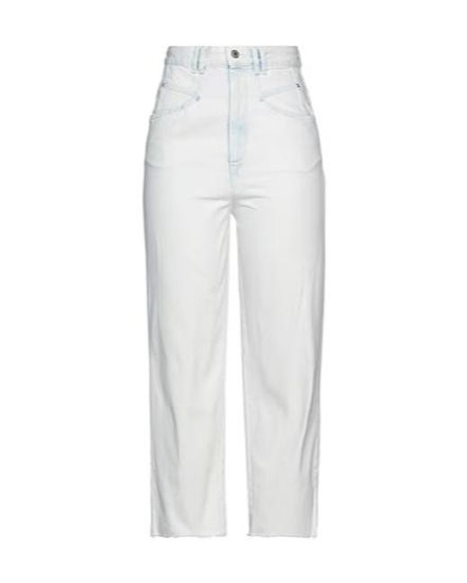 Isabel Marant White Denim Trousers