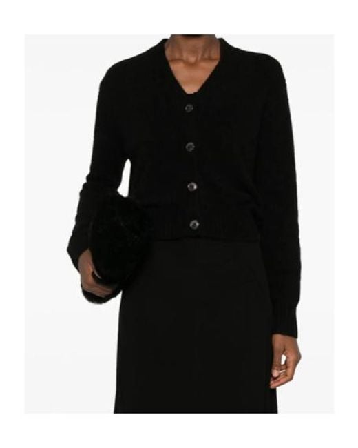 Lisa Yang Black Marionette Knitted Cardigan