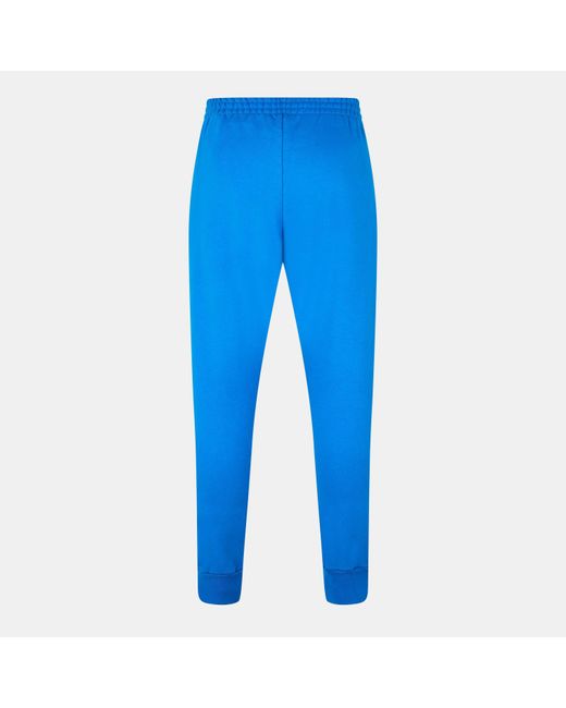 Balenciaga Blue Logo Track Pants for men