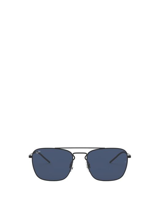 Ray-Ban Blue Square-Frame Sunglasses for men