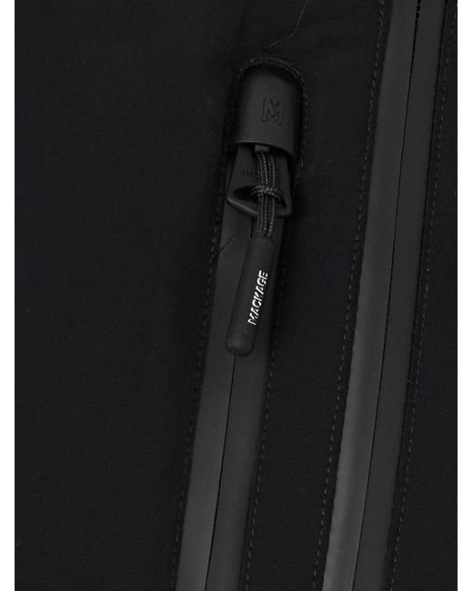 Mackage Black Long-Sleeved Down Jacket