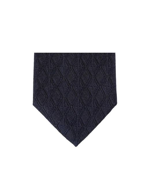 Gucci Blue Jacquard Tie for men