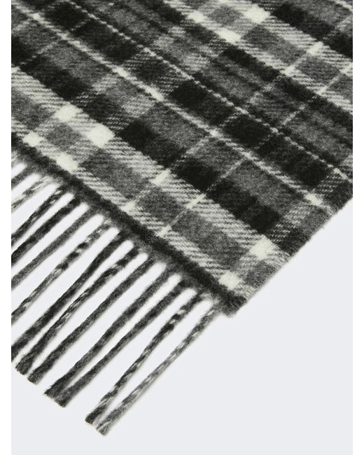 Weekend by Maxmara Black Jacquard Wool-Blend Stole