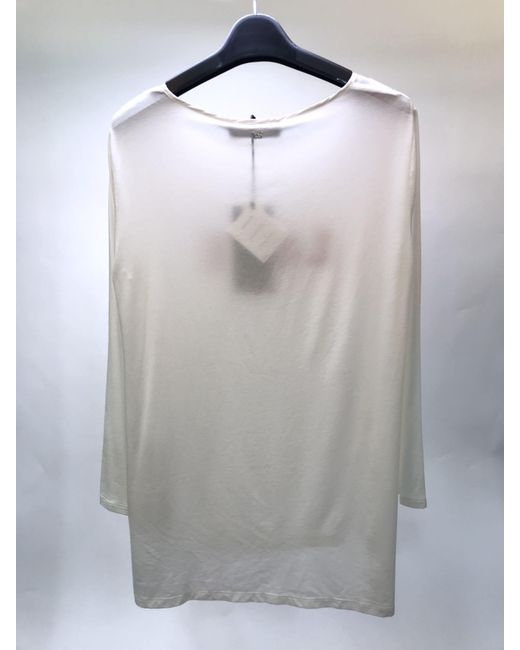 Weekend by Maxmara Gray Long-Sleeved Blouse